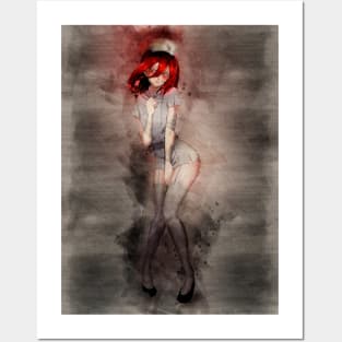 Cinnabar Anime Watercolor Posters and Art